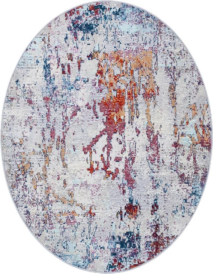 Detail image of 4' x 4' Starlight Round Rug