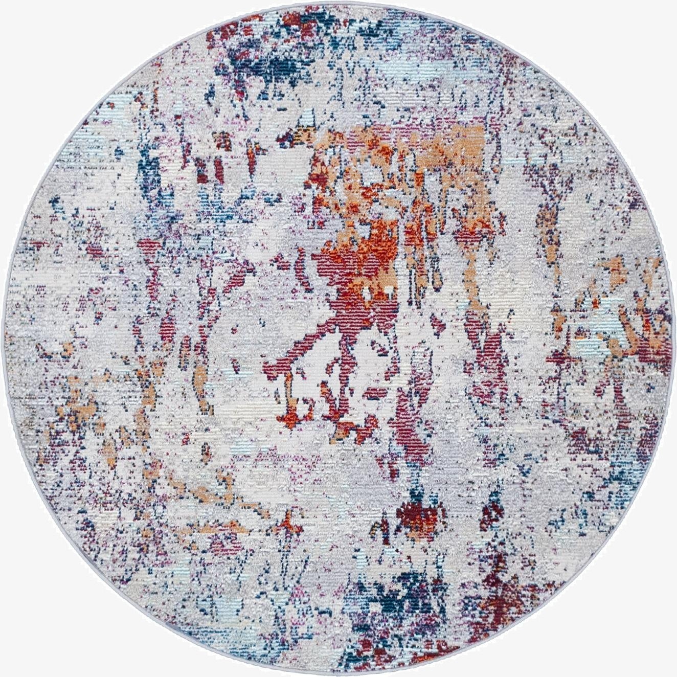 4' x 4' Starlight Round Rug