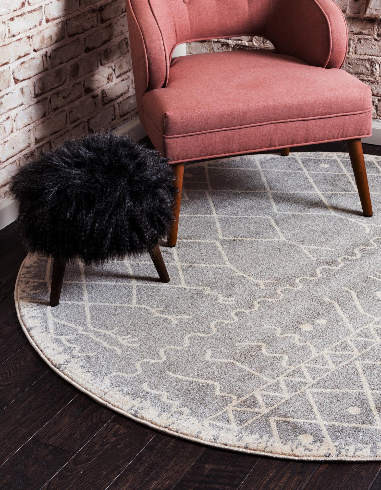 6' x 6' Tangier Round Rug