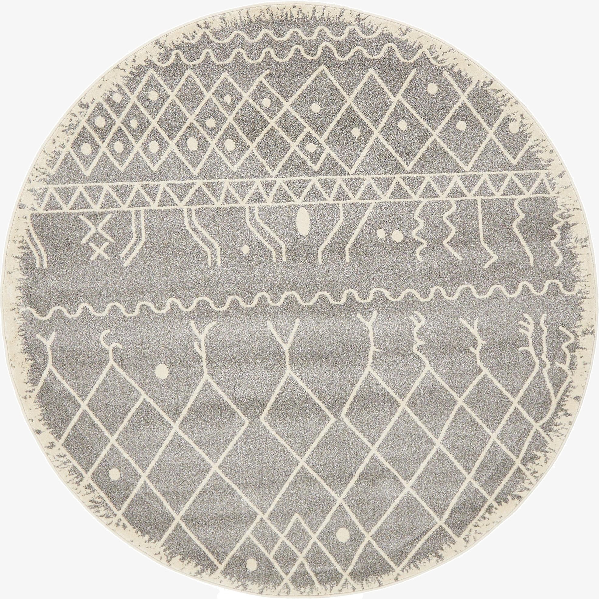 6' x 6' Tangier Round Rug