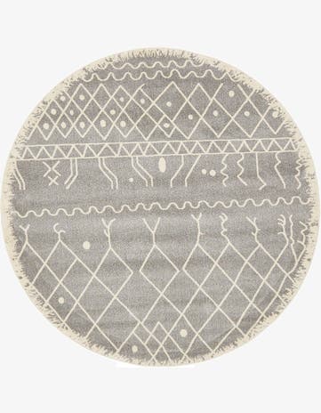 6' x 6' Tangier Round Rug