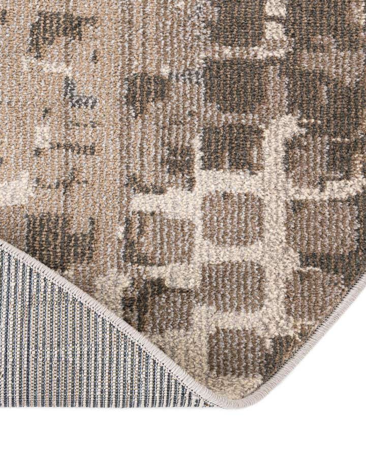 6' x 6' Washable Theia Round Rug