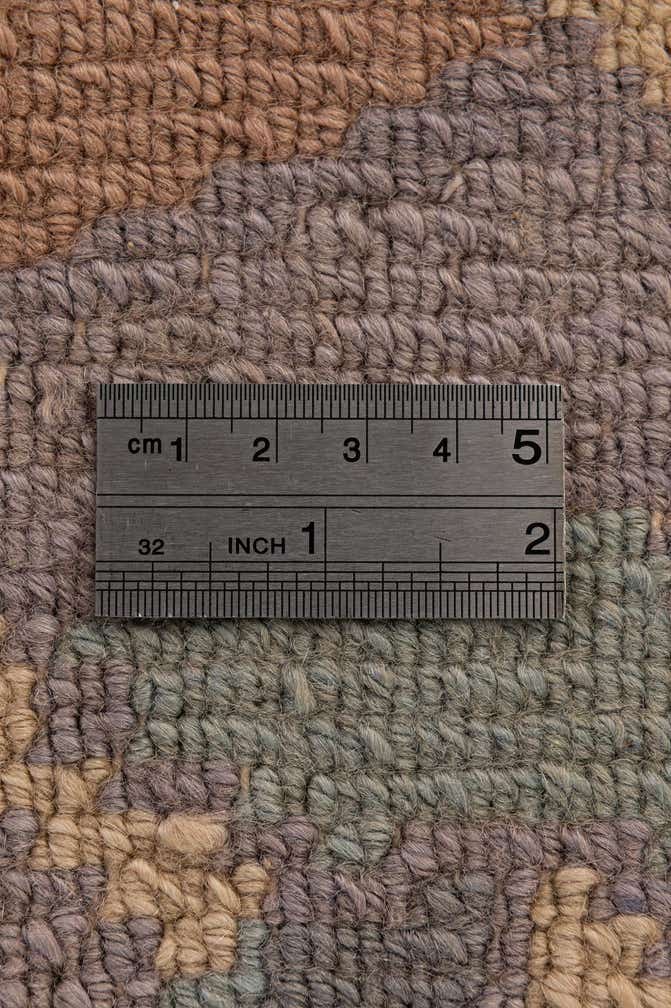 9' 8 x 9' 9 Hand Knotted Tibet Wool Round Rug