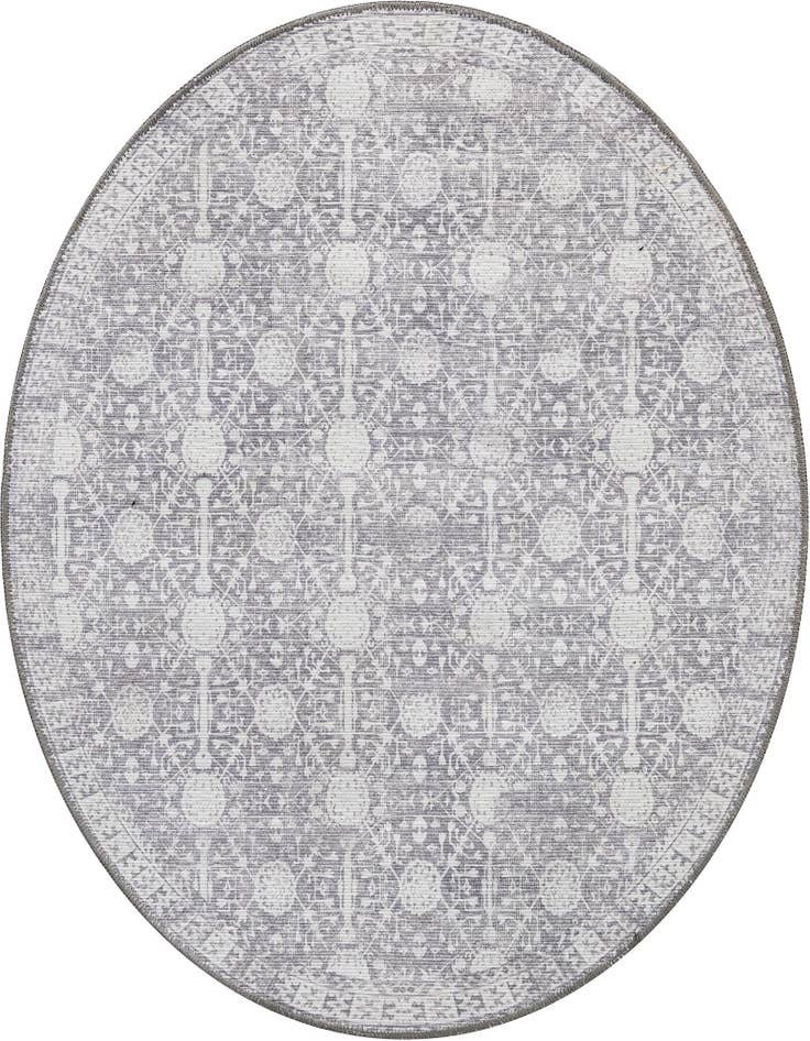 Detail image of 3' 6 x 3' 6 Washable Timeless Round Rug