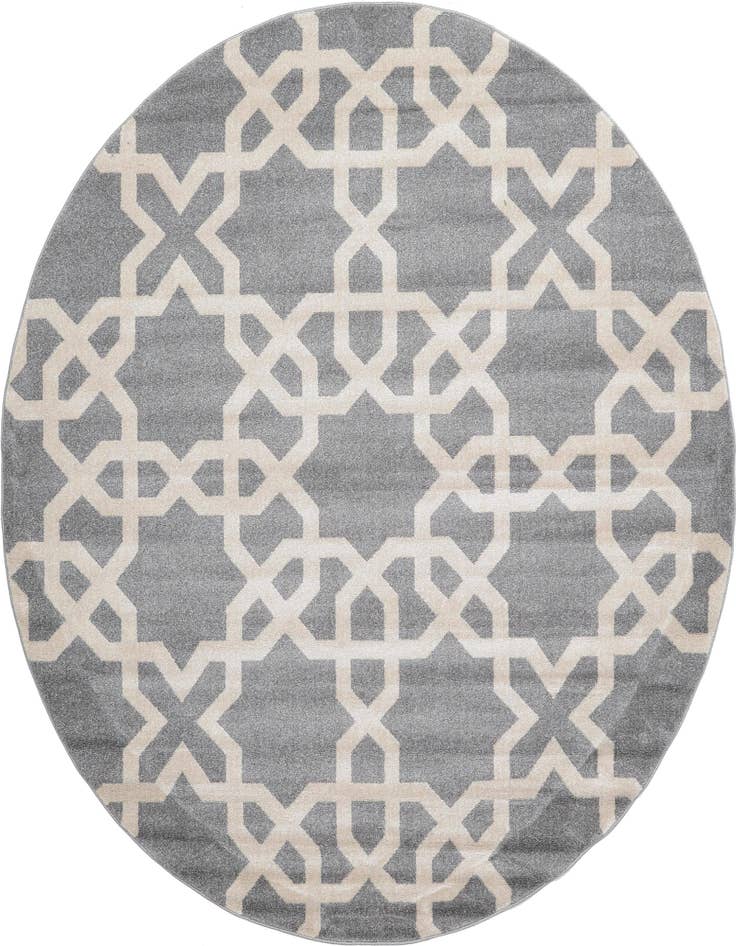 Detail image of 8' x 8' Trellis Round Rug