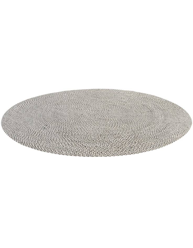 Detail image of 7' 10 x 7' 10  Hand Tweed Braided Jute Round Rug