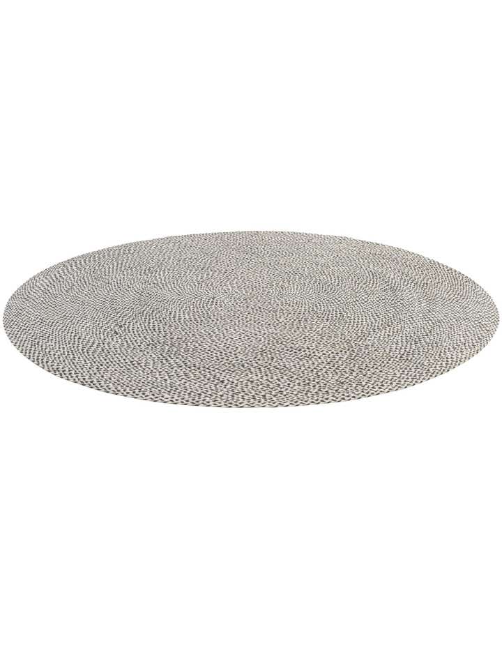 7' 10 x 7' 10 Handmade Tweed Braided Jute Round Rug