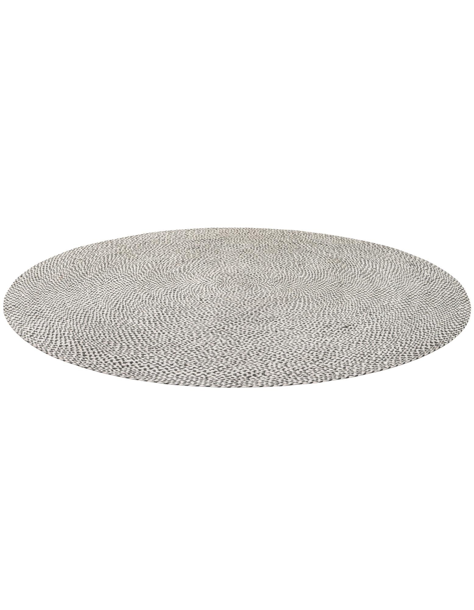 7' 10 x 7' 10 Handmade Tweed Braided Jute Round Rug