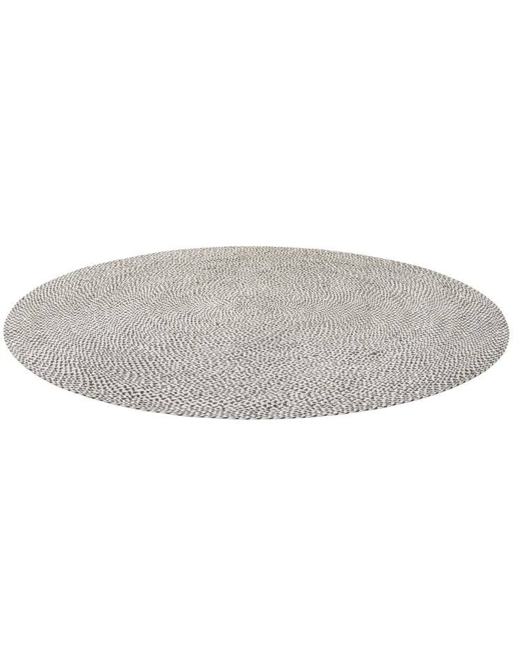 Detail image of 7' 10 x 7' 10  Hand Tweed Braided Jute Round Rug
