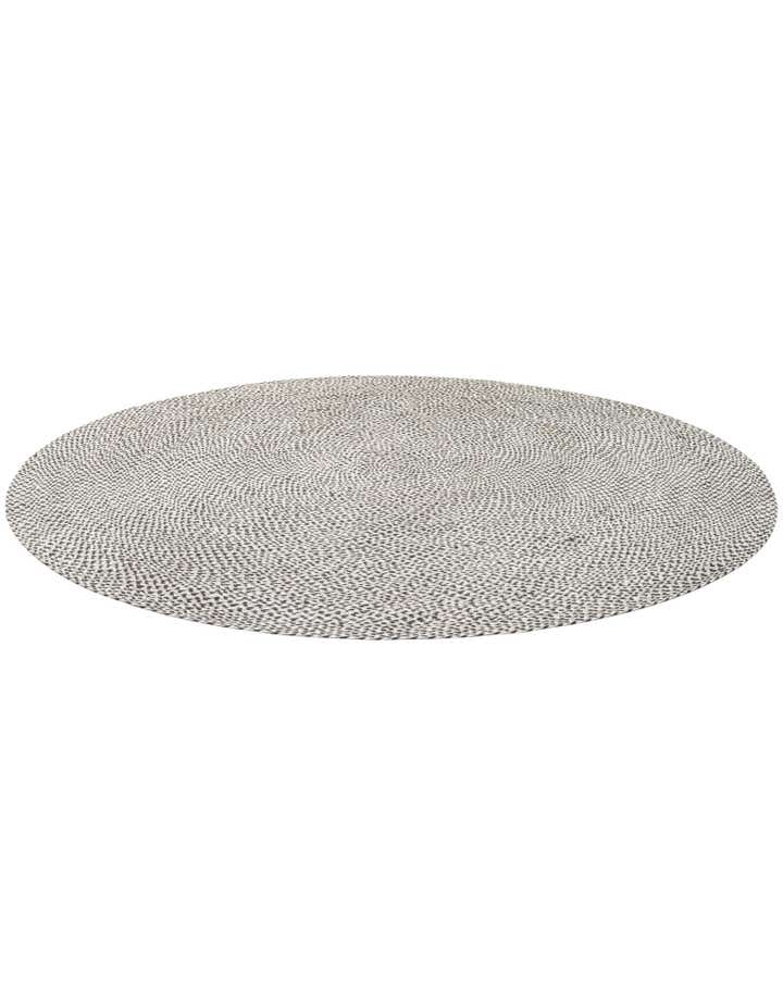7' 10 x 7' 10 Handmade Tweed Braided Jute Round Rug