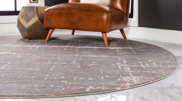 5' 3 x 5' 3 Uptown Lexington Avenue Round Rug