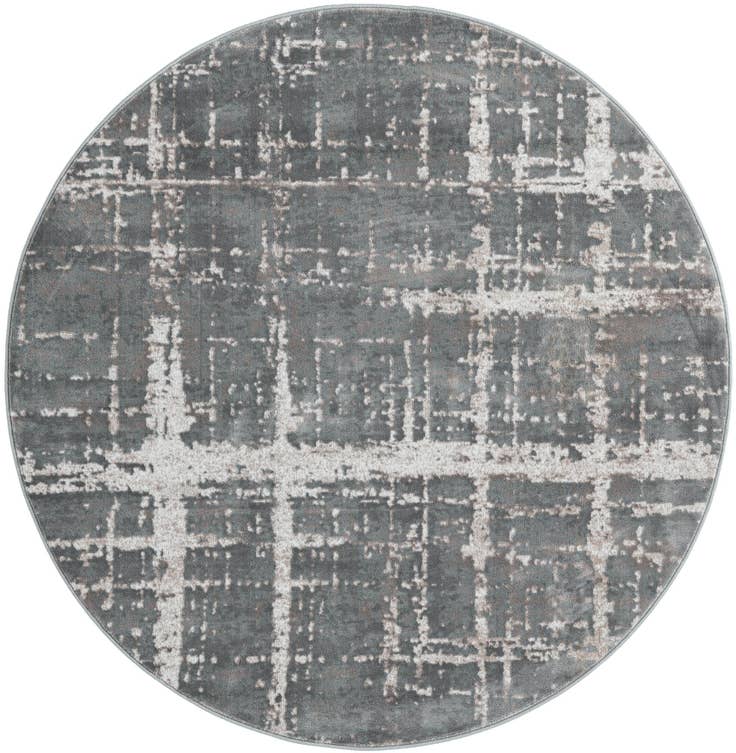 Detail image of 5' 3 x 5' 3 Uptown Lexington Avenue Round Rug