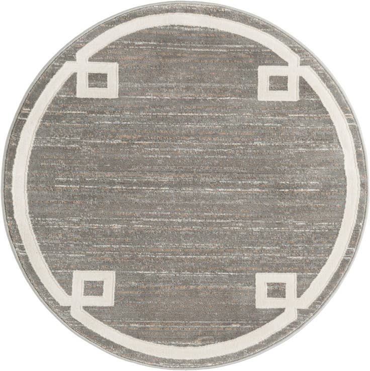 Detail image of Jill Zarin 3' 3 x 3' 3 Uptown Lenox Hill Round Rug