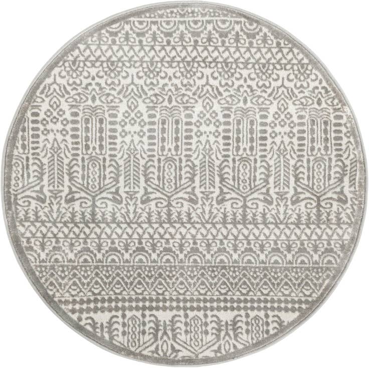 Detail image of 3' 3 x 3' 3 Uptown Cloisters Round Rug