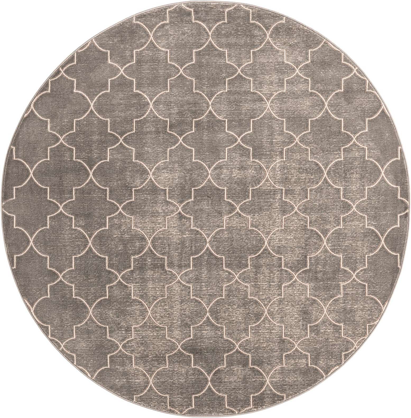 Jill Zarin 5' 3 x 5' 3 Uptown Lincoln Center Round Rug