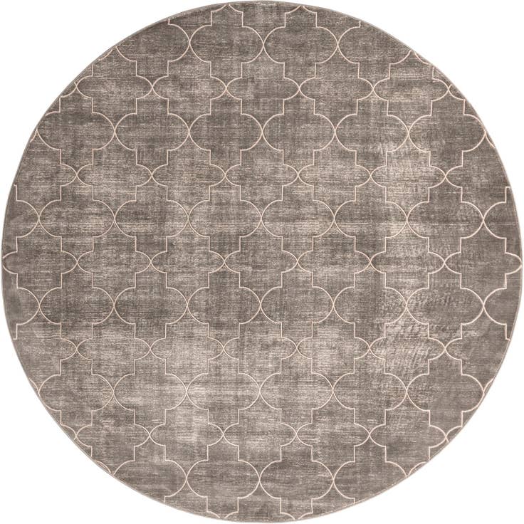 Detail image of Jill Zarin 7' 10 x 7' 10 Uptown Lincoln Center Round Rug