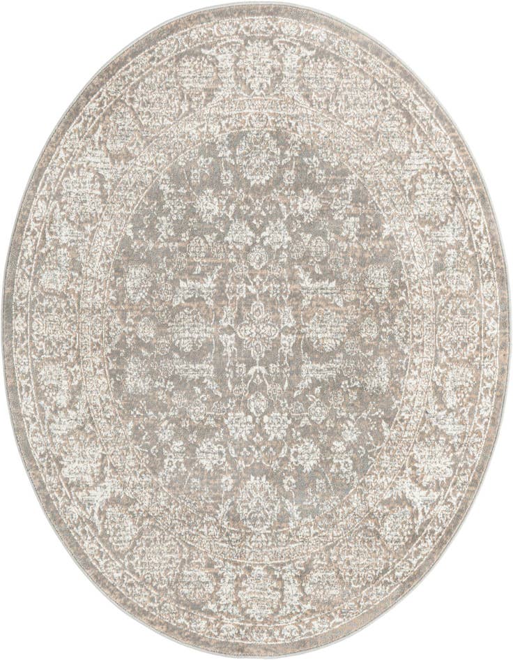 Detail image of Jill Zarin 5' 3 x 5' 3 Uptown Central Park Round Rug