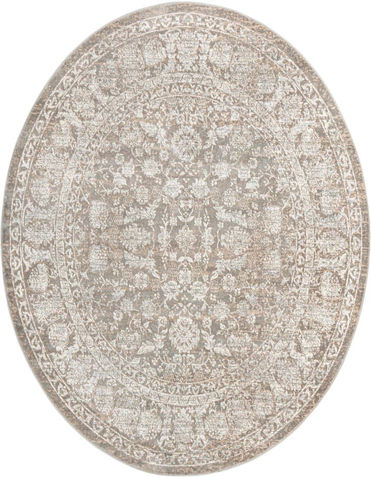 Detail image of Jill Zarin 7' 10 x 7' 10 Uptown Central Park Round Rug
