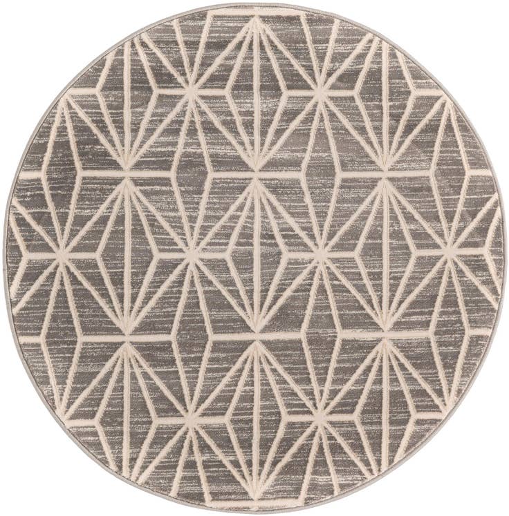 Detail image of 3' 3 x 3' 3 Uptown Fifth Avenue Round Rug