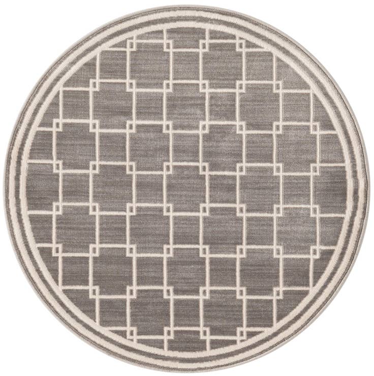 Detail image of Jill Zarin 3' x 3' Metropolitan Uptown Round Rug