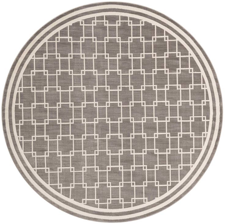 Detail image of Jill Zarin 7' 10 x 7' 10 Metropolitan Uptown Round Rug