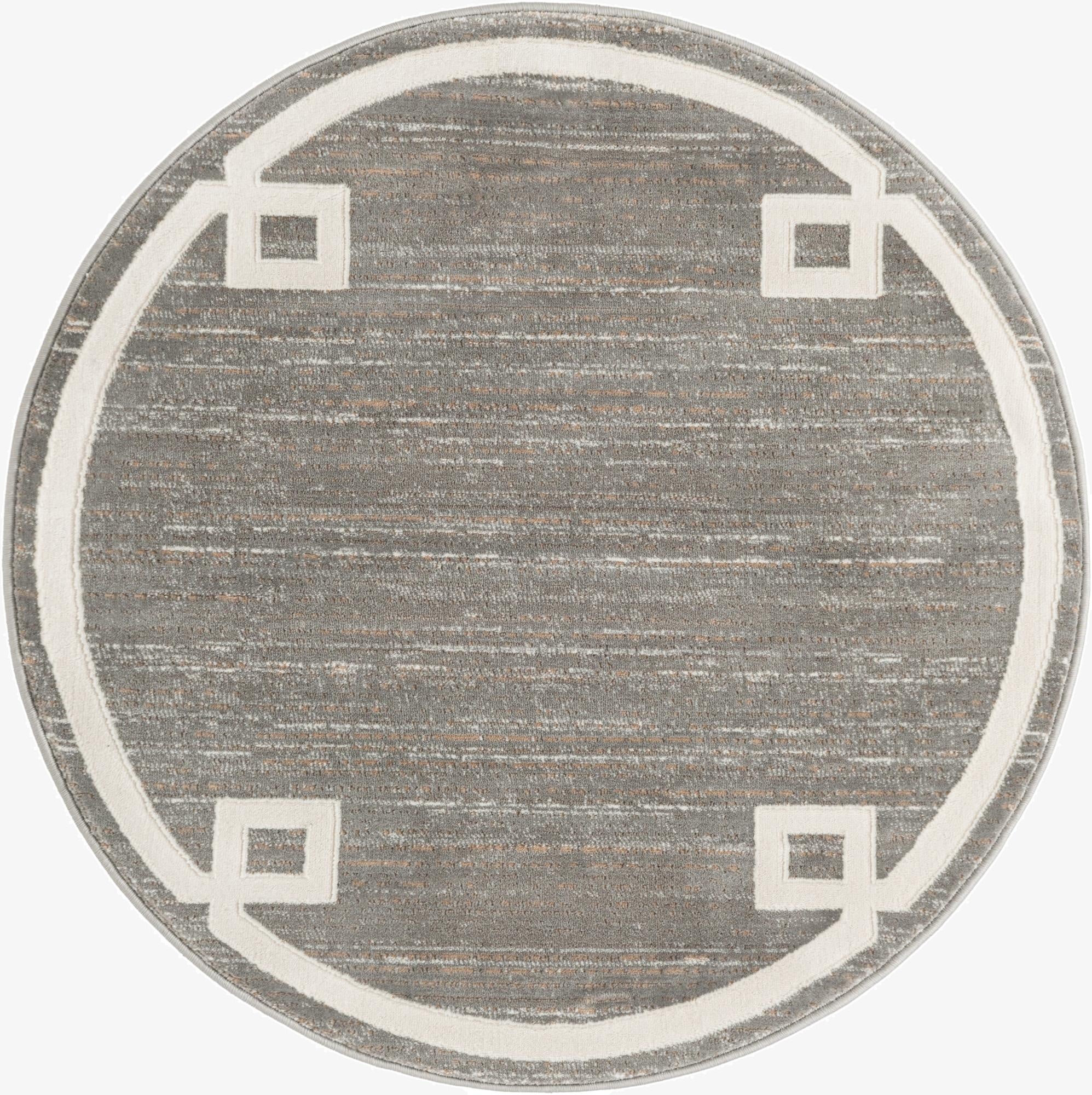 3' 3 x 3' 3 Uptown Lenox Hill Round Rug