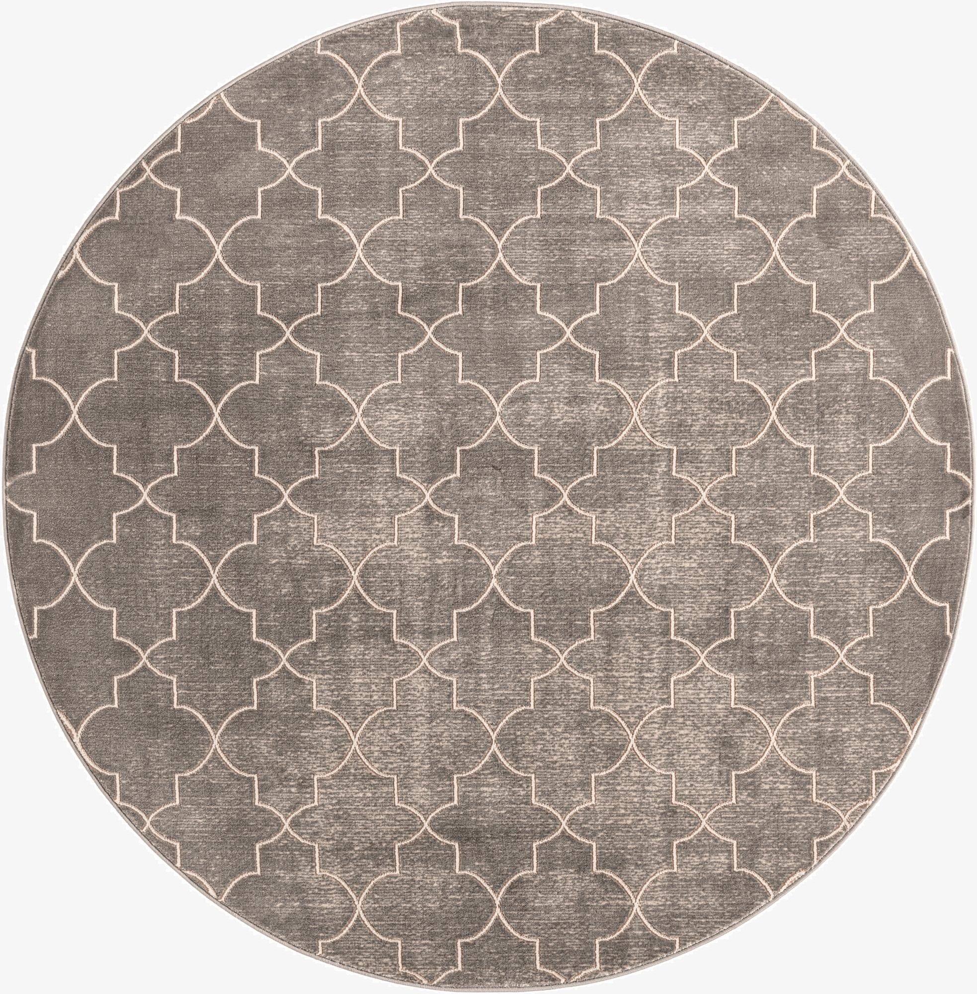 5' 3 x 5' 3 Uptown Lincoln Center Round Rug