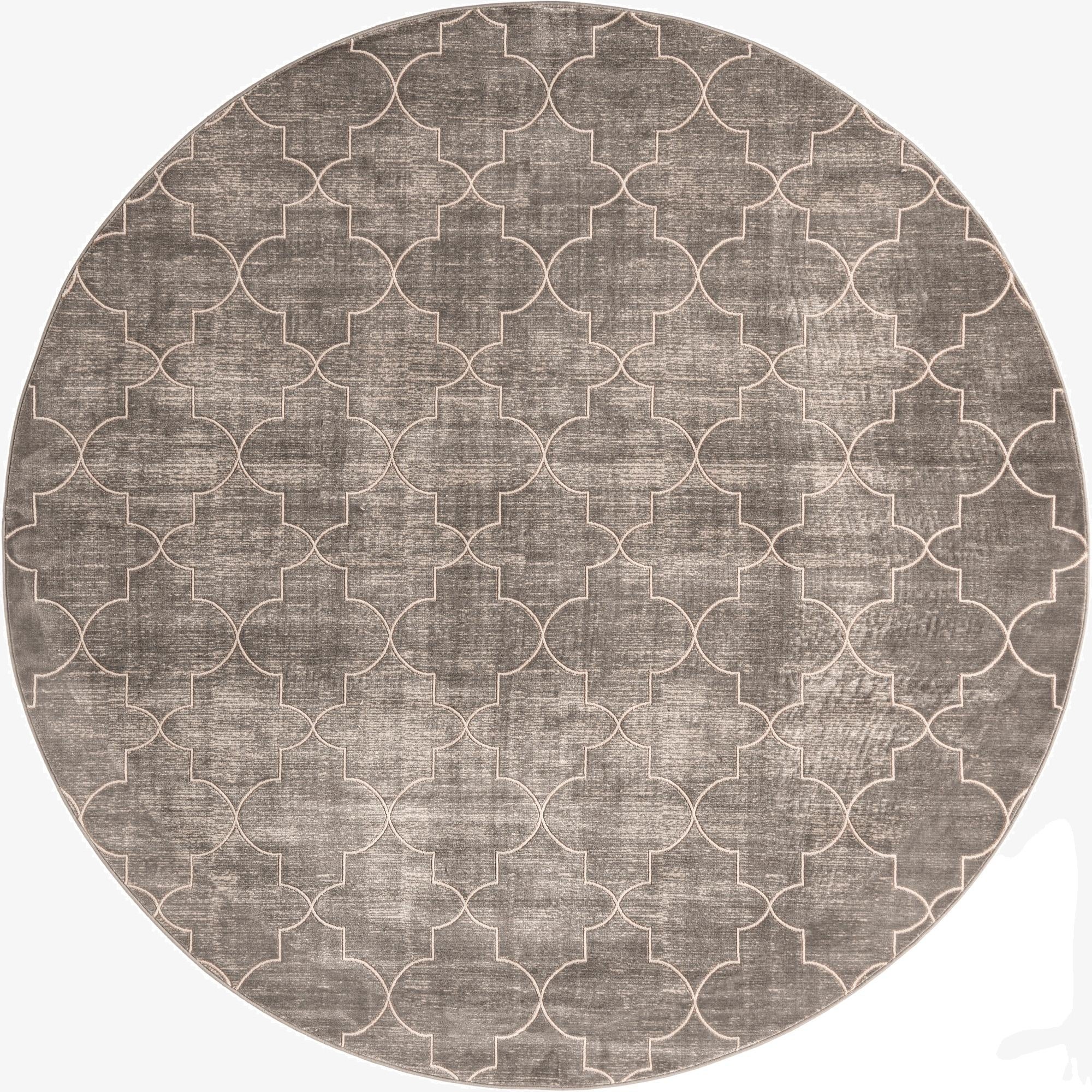 7' 10 x 7' 10 Uptown Lincoln Center Round Rug