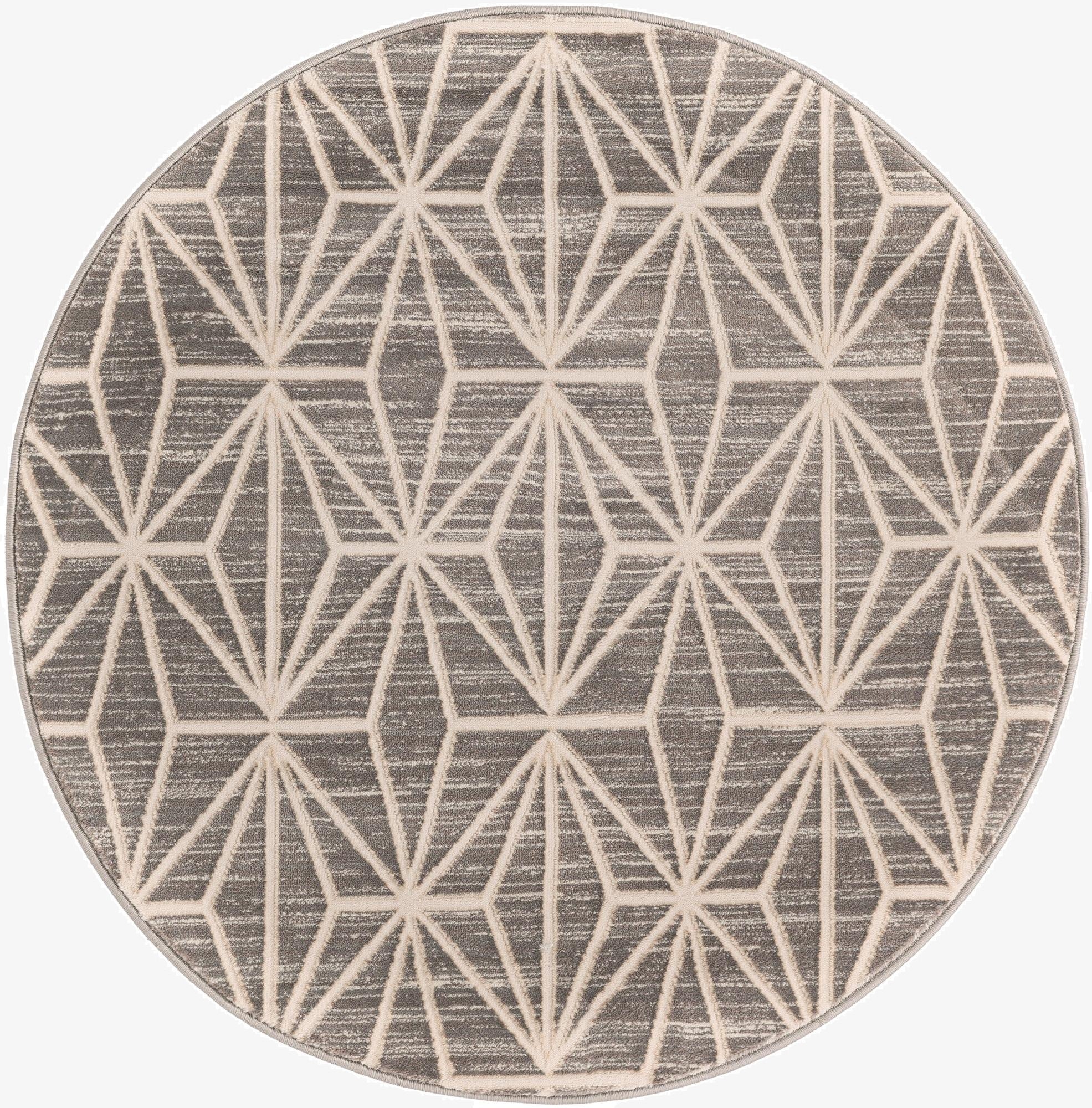 3' 3 x 3' 3 Uptown Fifth Avenue Round Rug