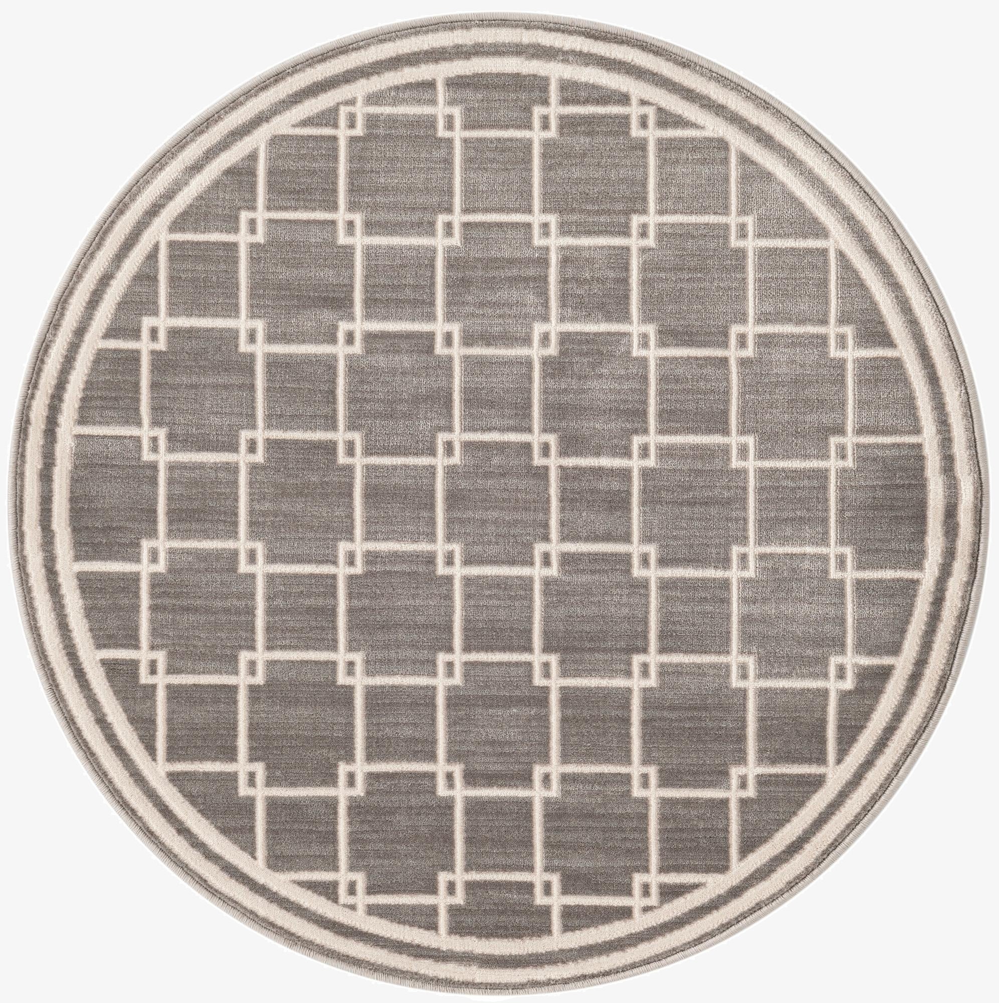 3' x 3' Metropolitan Uptown Round Rug