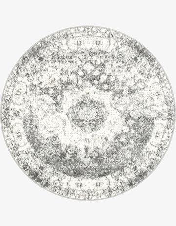 Gray Veneto Round Rug