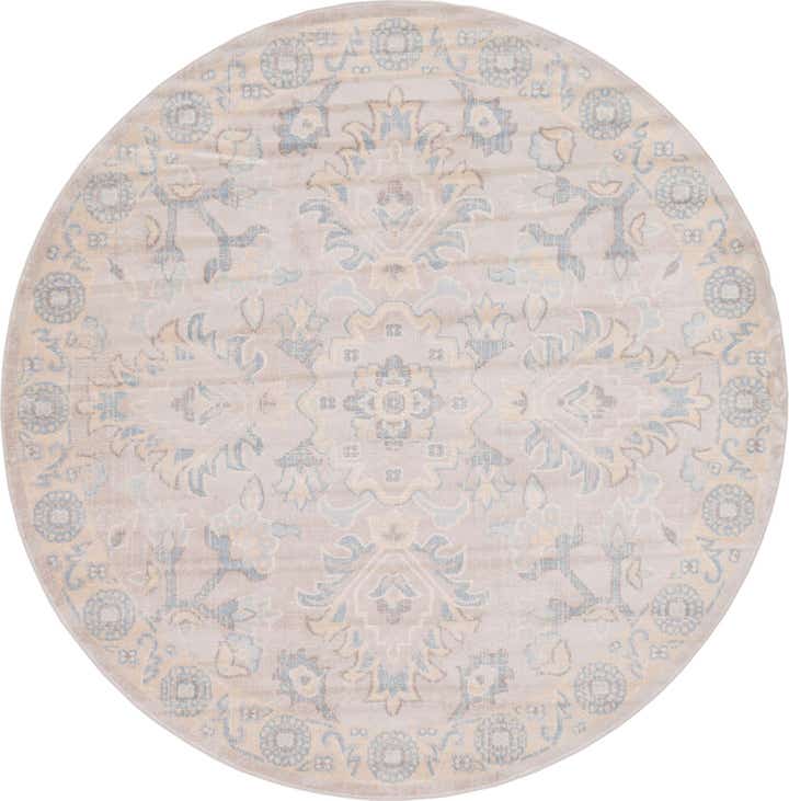 6' x 6' Victoria Round Rug