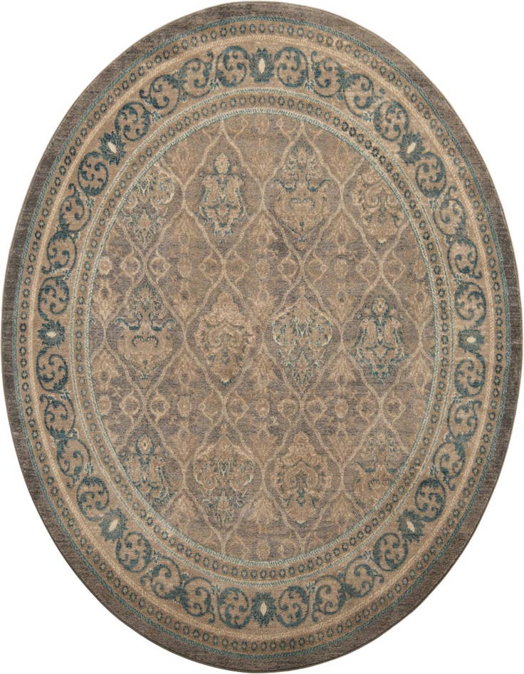 Detail image of 7' 3 x 7' 3 Vienna Round Rug