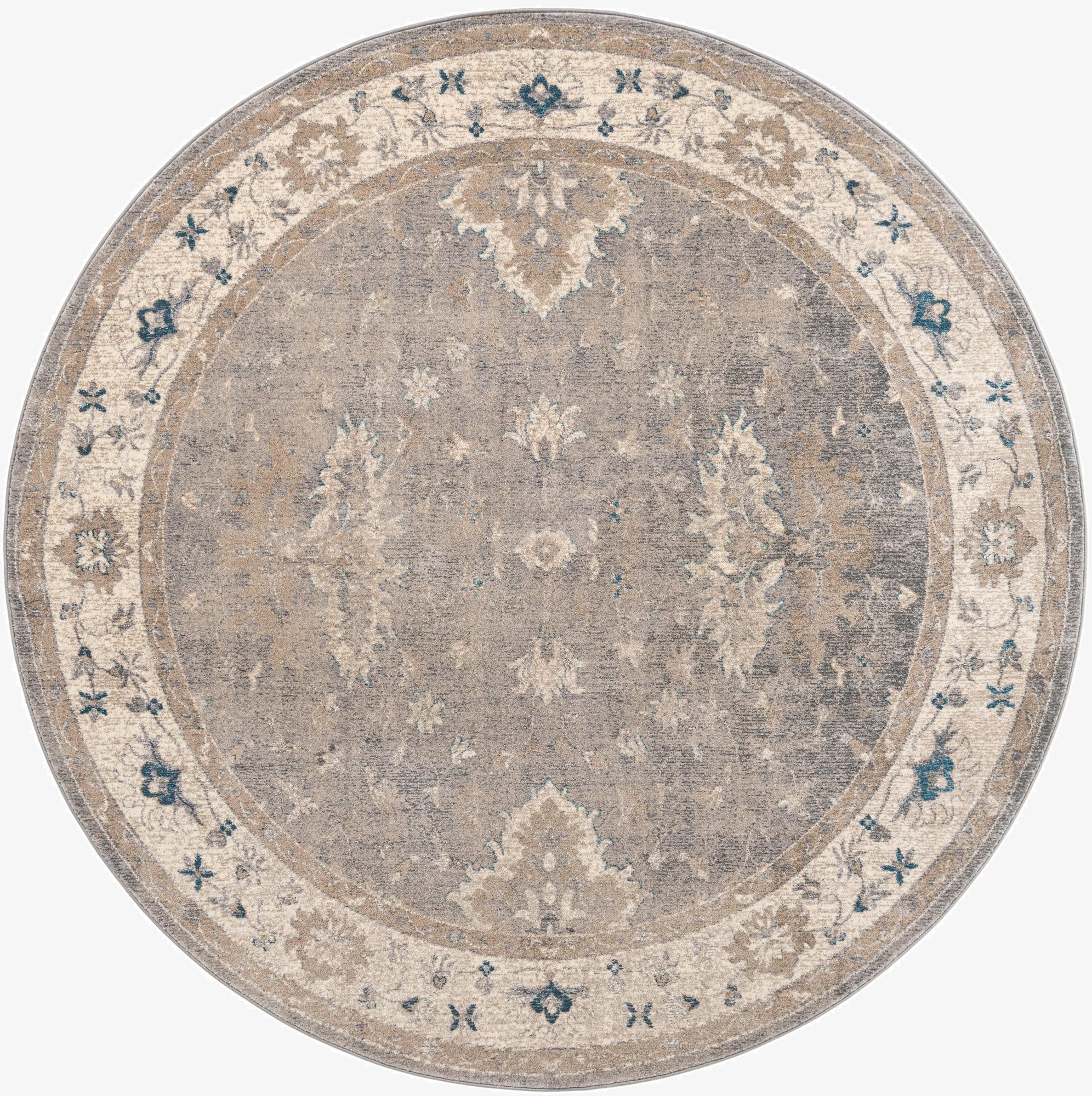7' 3 x 7' 3 Vienna Round Rug
