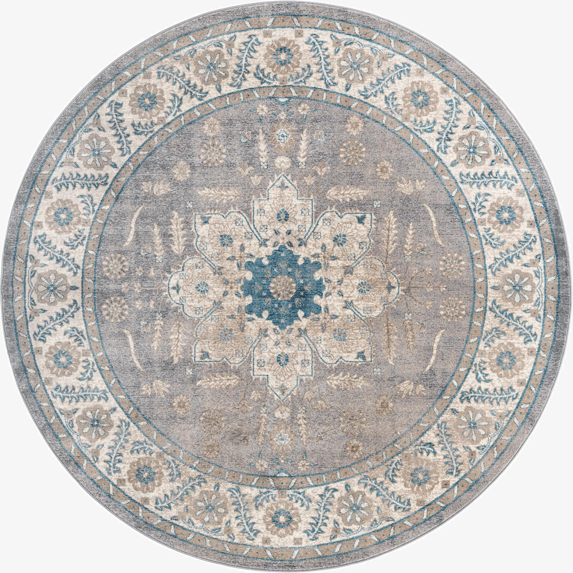 8' x 8' Vienna Round Rug