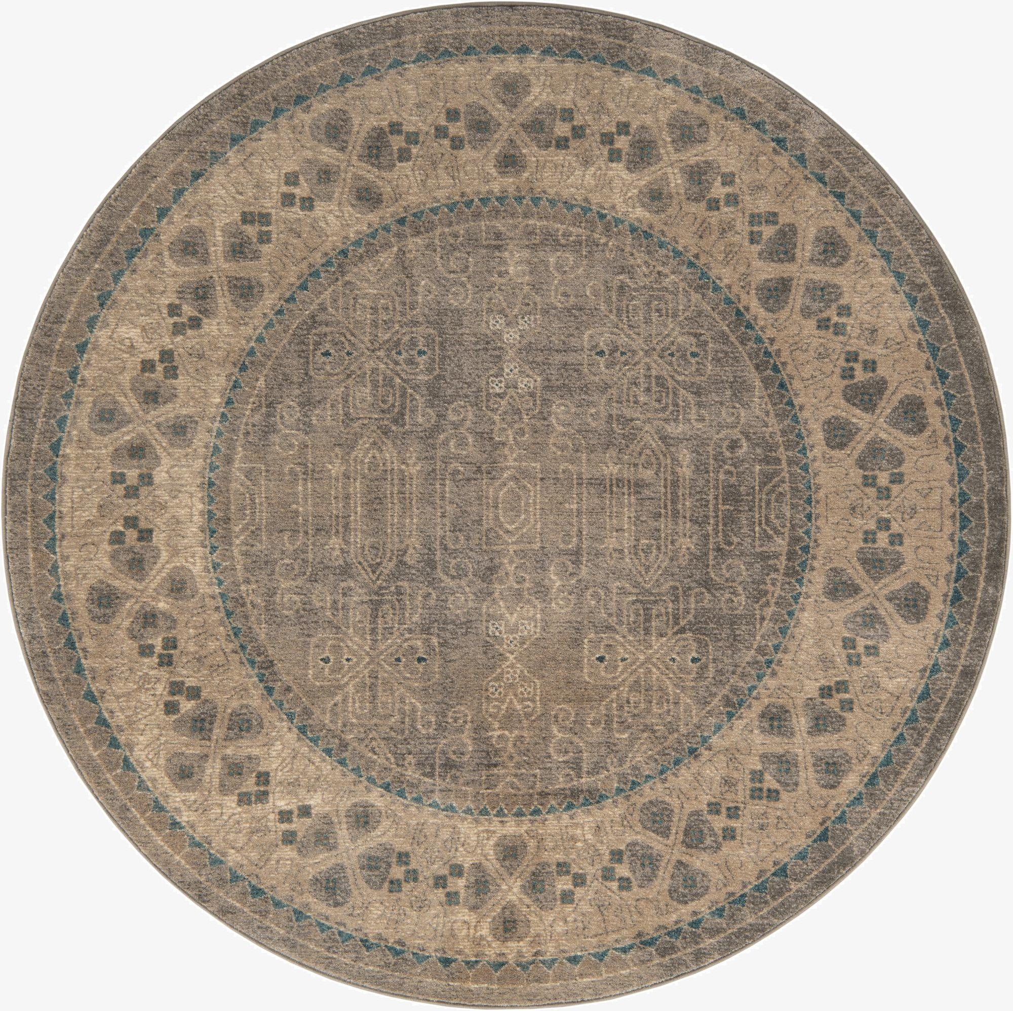 6' x 6' Vienna Round Rug