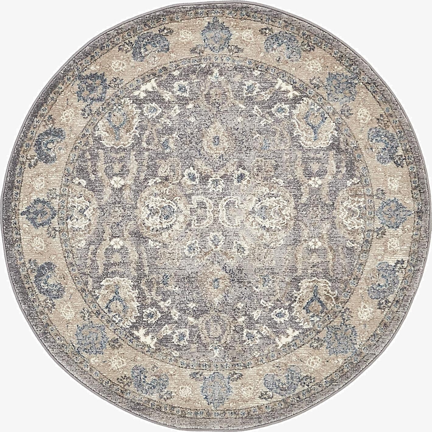 4' x 4' Vienna Round Rug