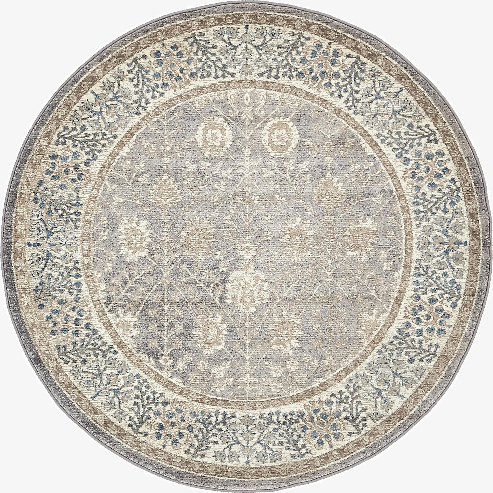 5' x 5' Vienna Round Rug
