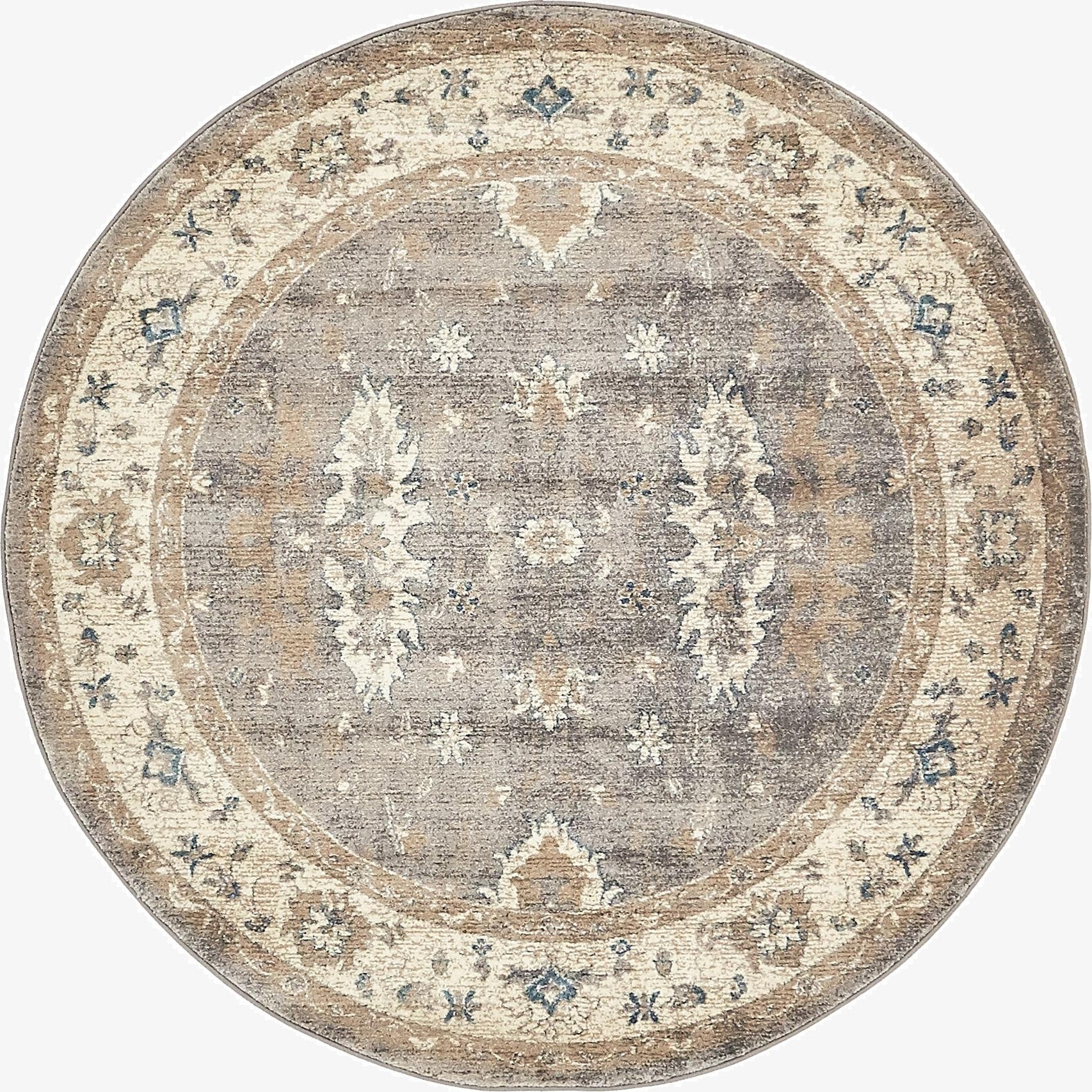 5' x 5' Vienna Round Rug