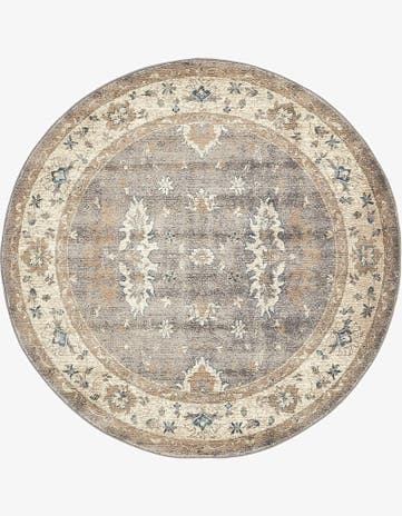 5' x 5' Vienna Round Rug