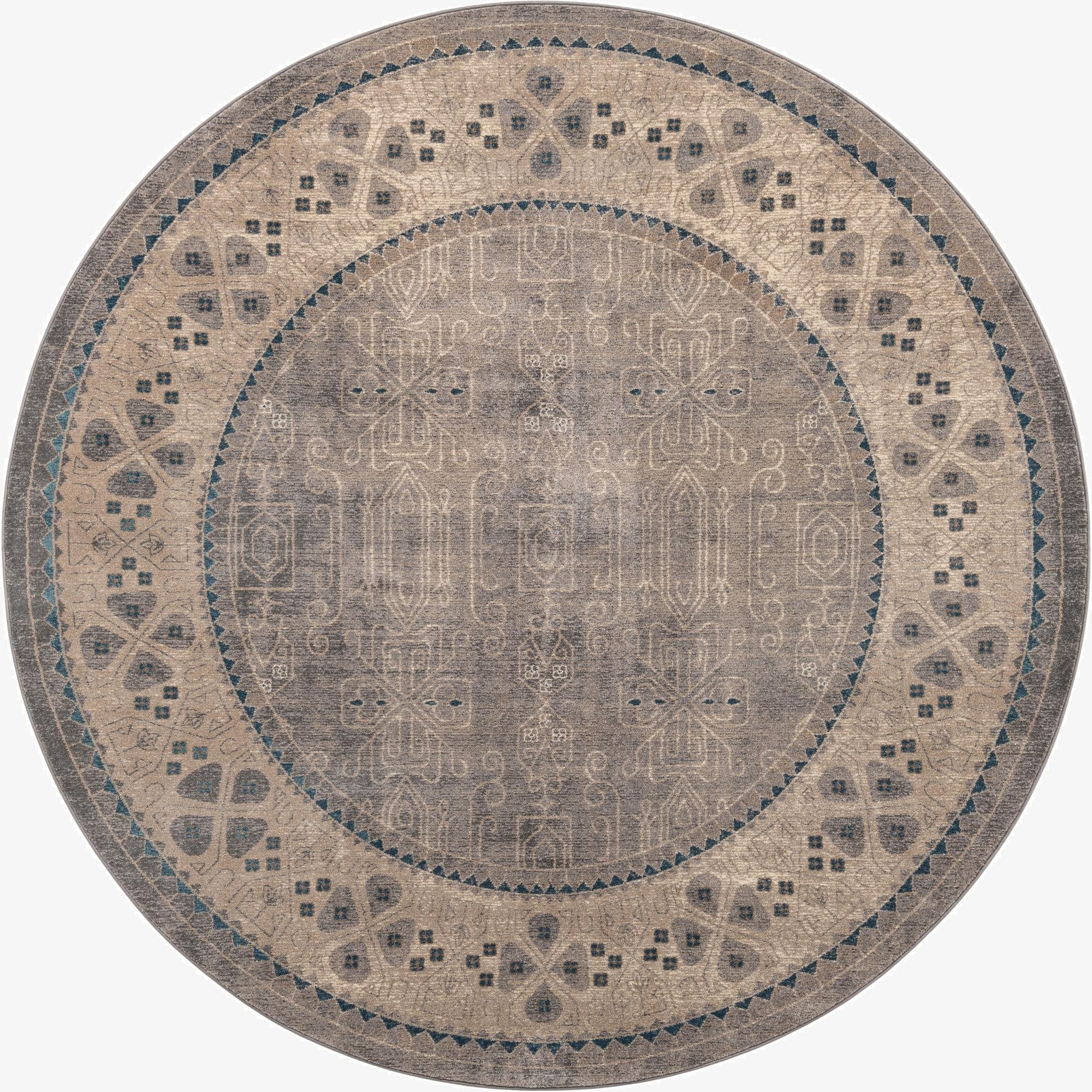 8' x 8' Vienna Round Rug