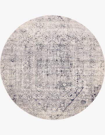 7' 10 x 7' 10 Villa Round Rug