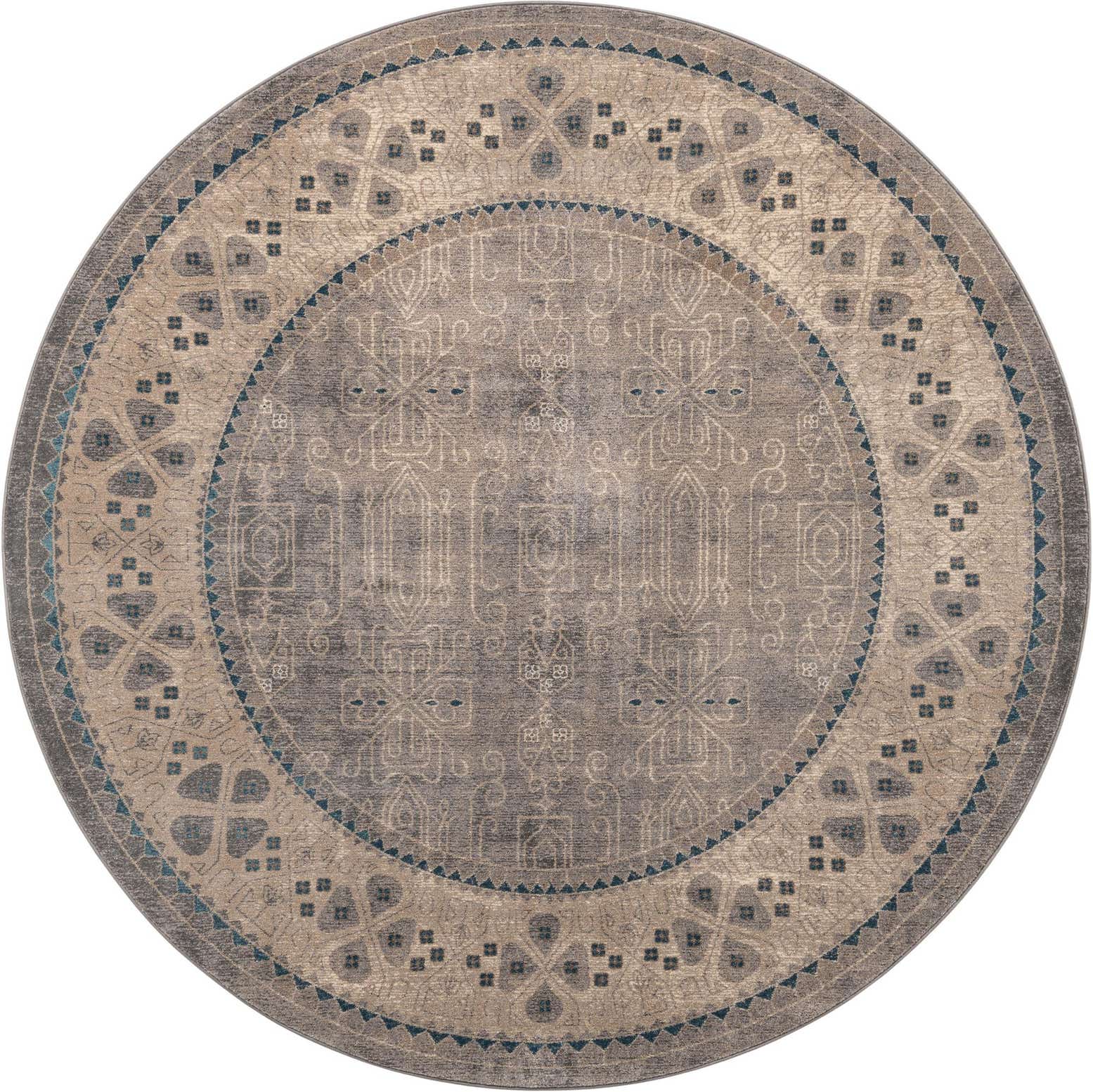8' x 8' Viola Round Rug
