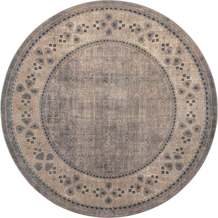 8' x 8' Viola Round Rug