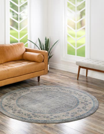 8' x 8' Viola Round Rug