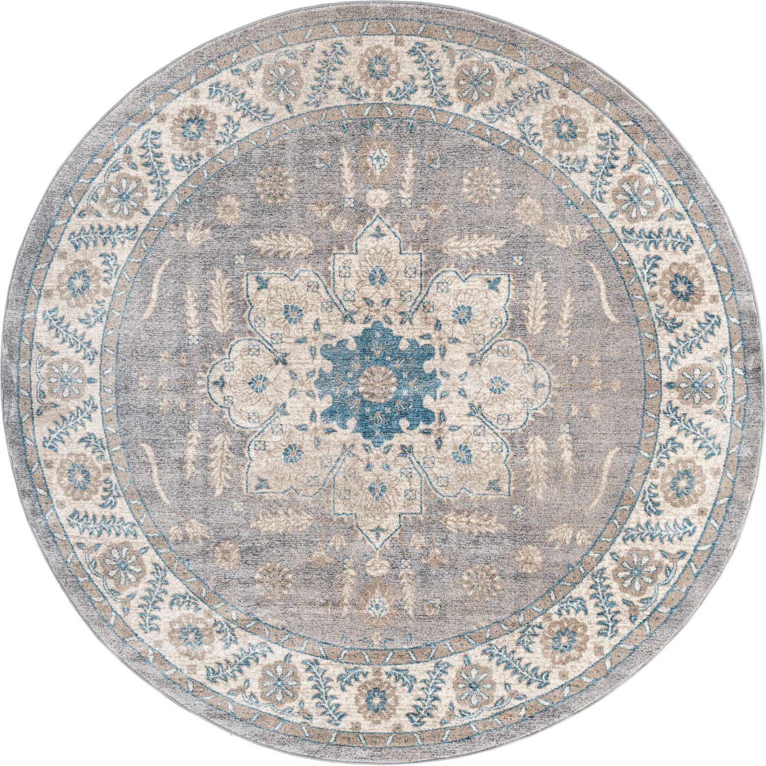 7' 3 x 7' 3 Viola Round Rug