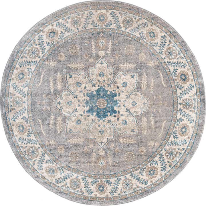 7' 3 x 7' 3 Viola Round Rug