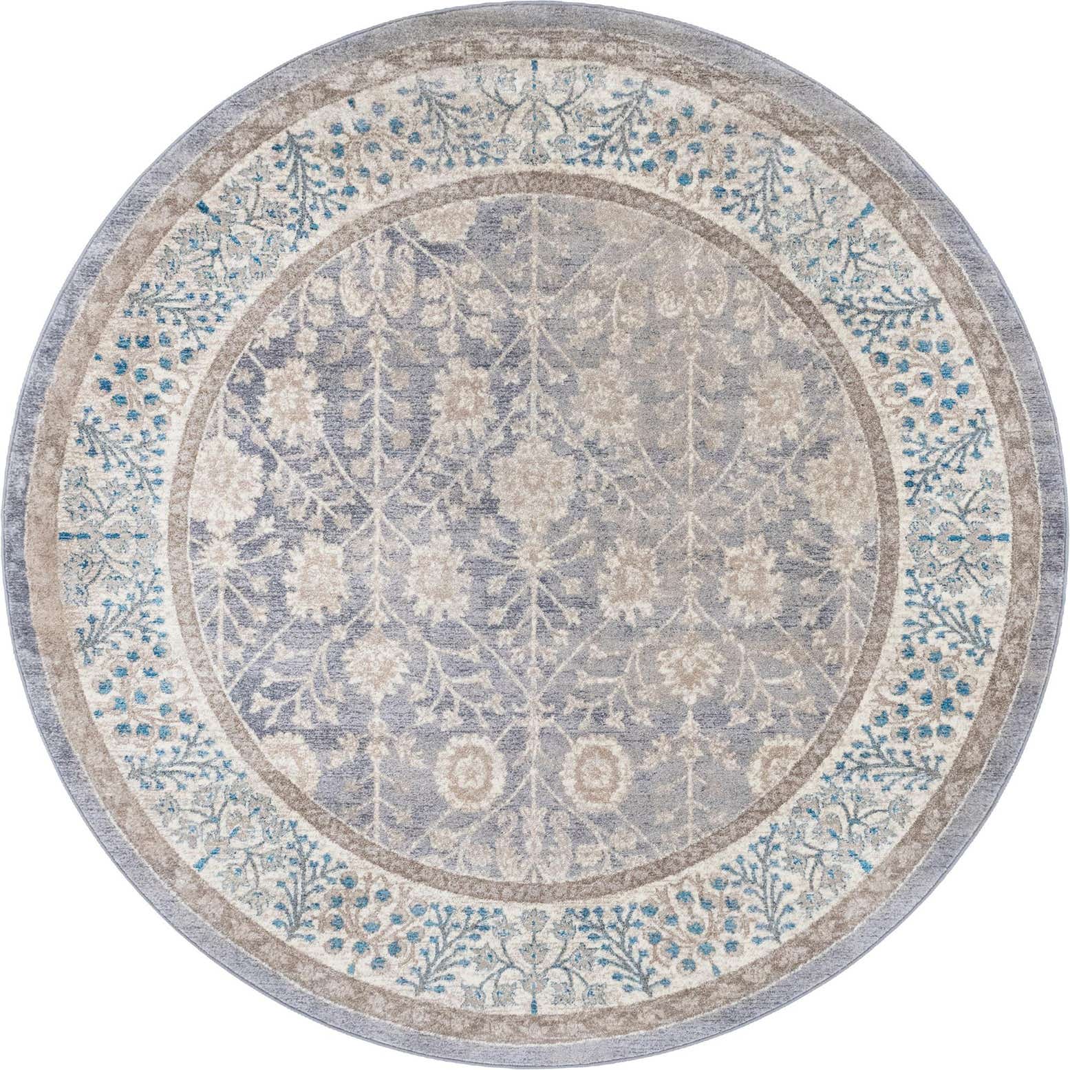 7' 3 x 7' 3 Viola Round Rug