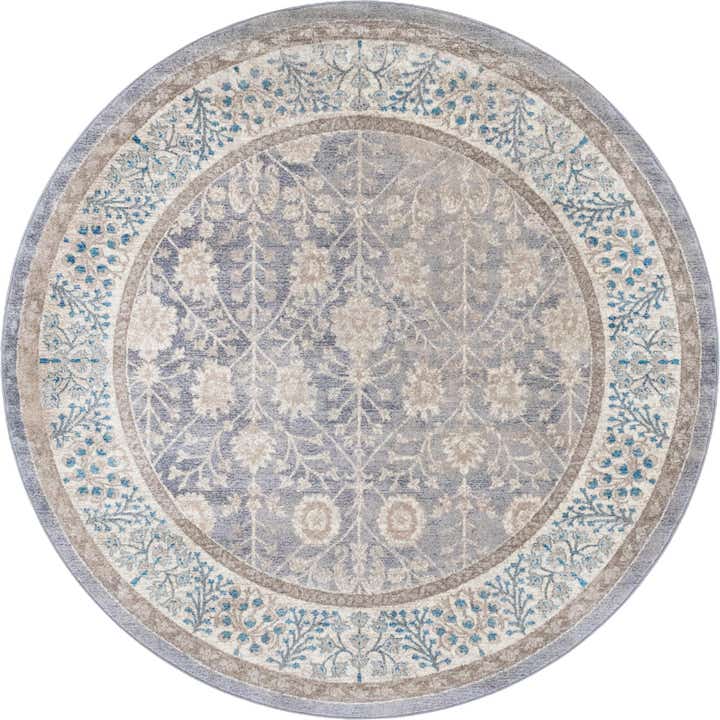 7' 3 x 7' 3 Viola Round Rug