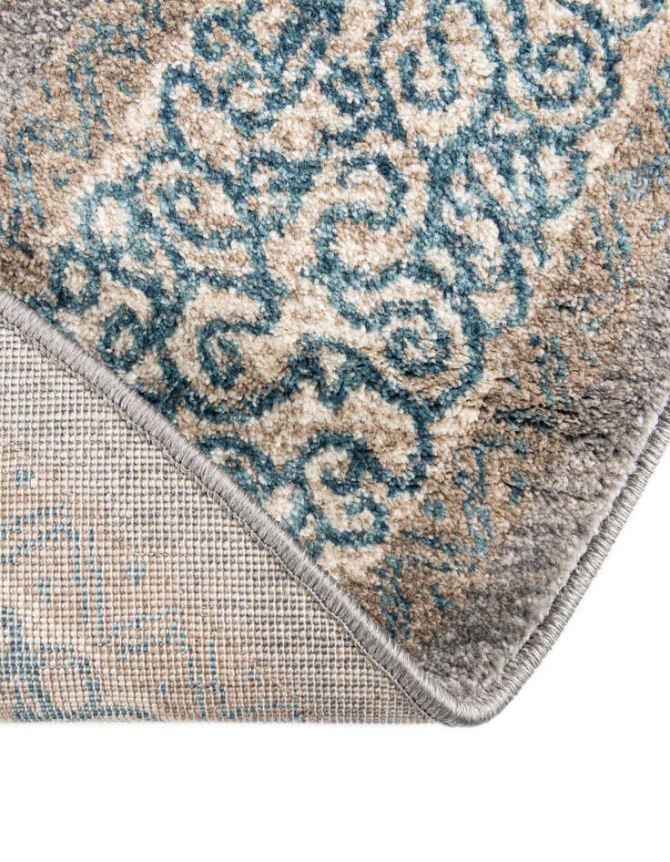 Detail image of 5' x 5' Viola Round Rug